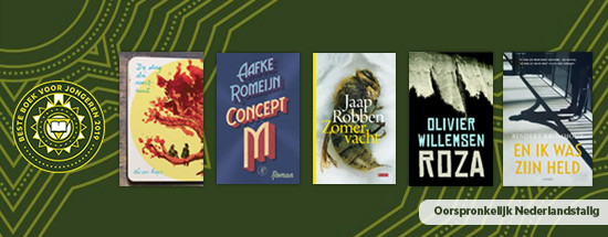 Shortlist voor Beste Boek voor Jongeren 2019